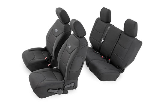 Seat Covers | Front and Rear | Jeep Wrangler Unlimited 2WD/4WD (2008-2010)