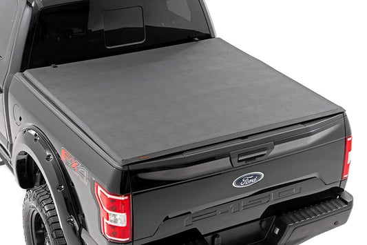 Bed Cover | Tri Fold | Soft | 5'7" Bed | Ford F-150 2WD/4WD (2009-2014)