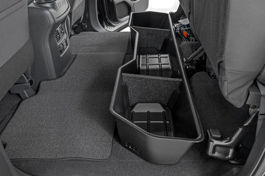 Under Seat Storage | Crew Cab | Nissan Titan 2WD/4WD (2004-2024)
