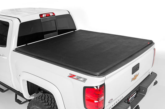 Bed Cover | Tri Fold | Soft | 5' Bed | Toyota Tacoma 2WD/4WD (2005-2015)