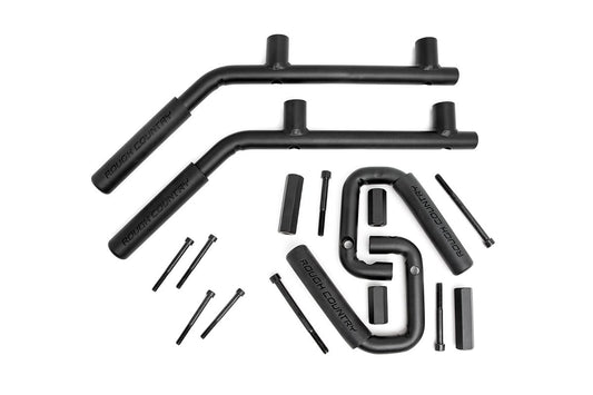Grab Handles | Steel | FR & RR | Black | Jeep Wrangler JK/Wrangler Unlimited (07-18)