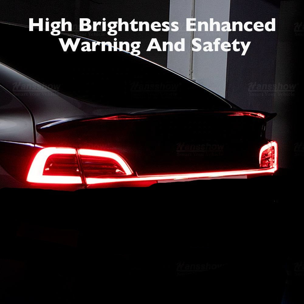 Model 3/Y Knight Rider Full-Width Strip Tail Light For Tesla