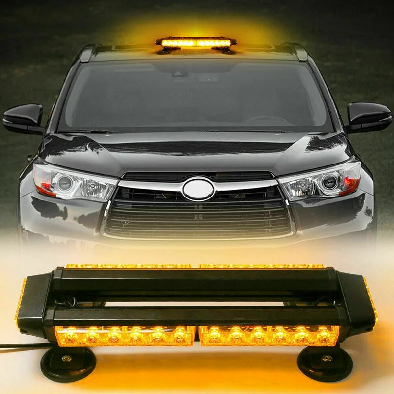 30 LED Strobe Vehicle Emergency Warning lights 14.5-inches