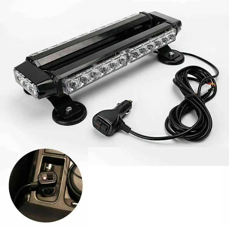 30 LED Strobe Vehicle Emergency Warning lights 14.5-inches