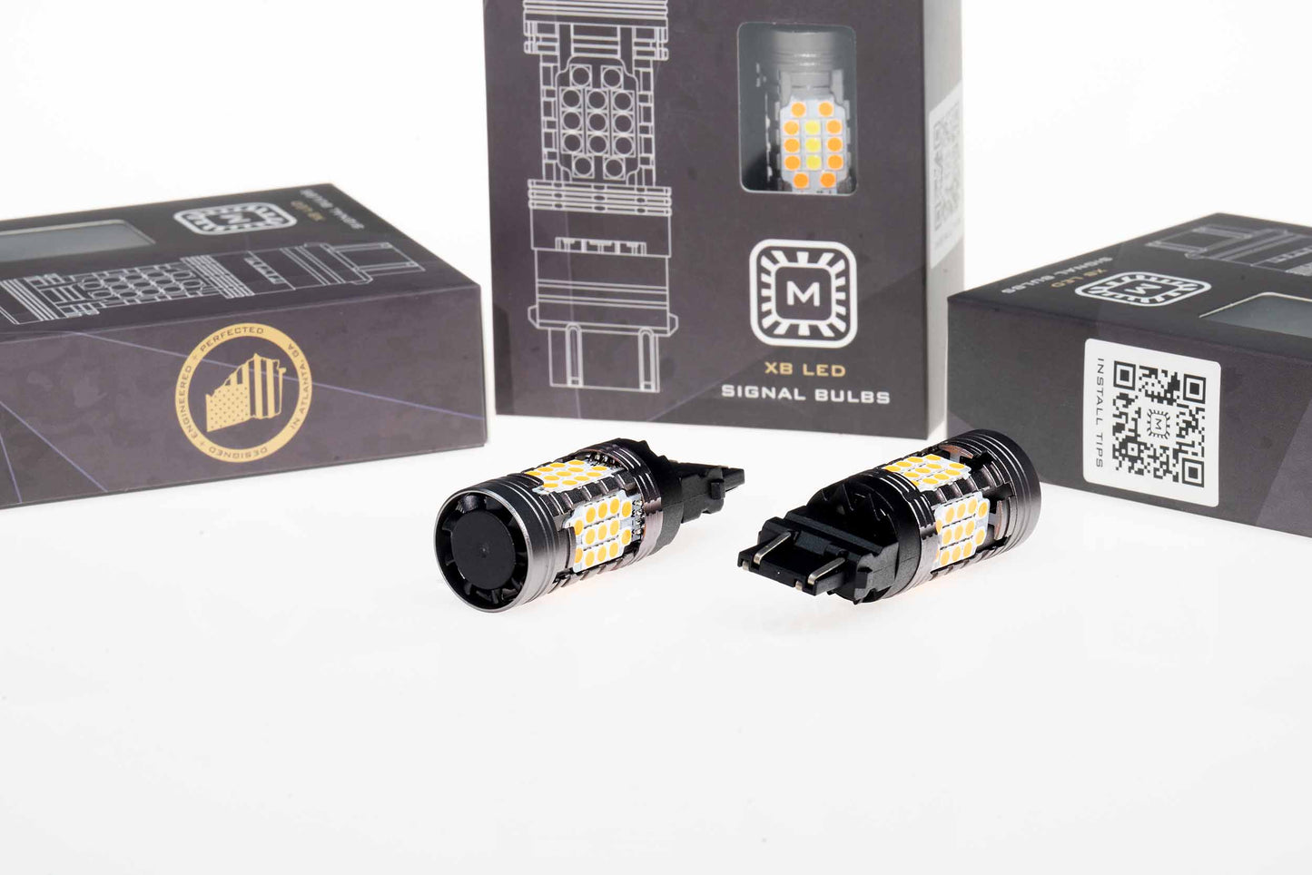 3156/3157: XB LED Bulbs (Amber / Set)