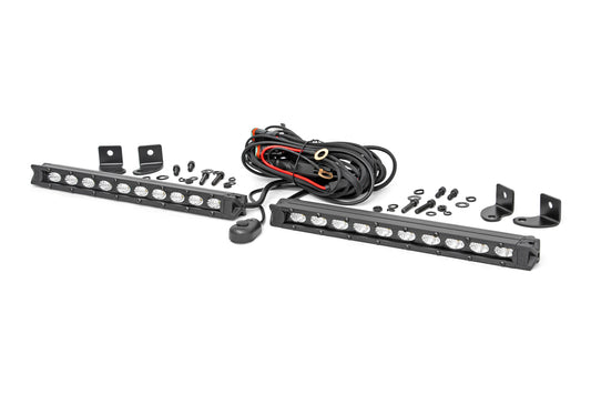 10 Inch Black Series LED Light Bar | Slim Line| Pair