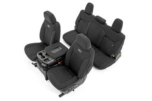 Seat Covers | FR 40/40/20 & RR Back Storage | Chevy/GMC 1500 (19-24)