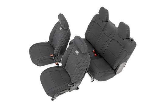 Seat Covers | Front and Rear | Jeep Wrangler JL 4WD (2018-2024)