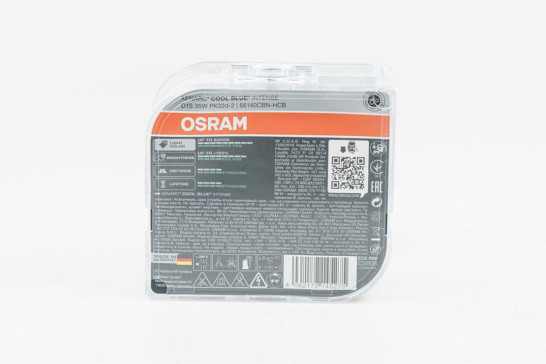 D1S: OSRAM XENARC 66140 COOL BLUE INTENSE NEXT GEN