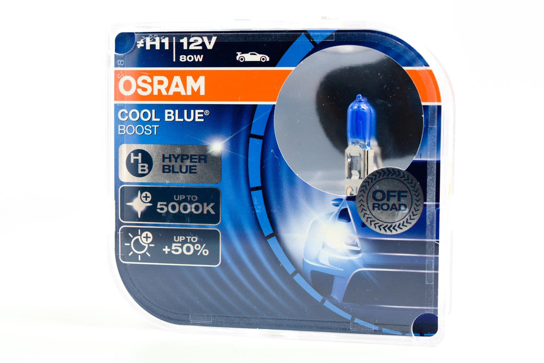 H1 HALOGEN: OSRAM COOL BLUE BOOST