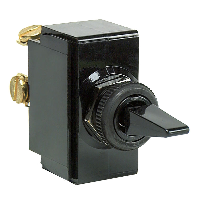 Cole Hersee Standard Toggle Switch SPST On-Off 2 Screw [54100-BP]