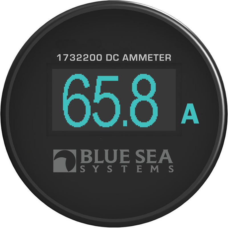 Blue Sea 1732200 Mini OLED Ammeter - Blue [1732200]