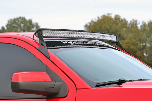 LED Light Mount | Upper Windshield | 54" Curved | Chevy/GMC 1500 (14-18)