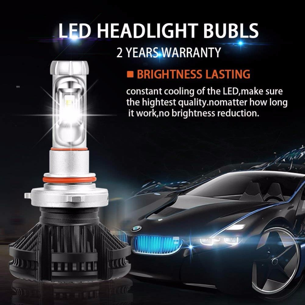 X3 Headlight H4 LED 3000K/6500K/8000K LED fog Lamp Auto 2PCS