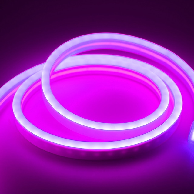 6mm Narrow Neon light 12V LED Strip  120LED Flexible Tube Waterproof for DIY Decoration Lights