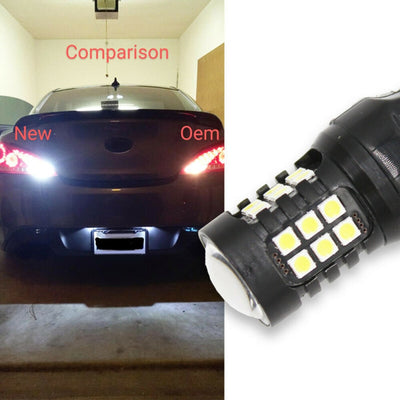 2X T20 7440 7443 Car Strobe Flashing Backup LED Reverse Light Bulb