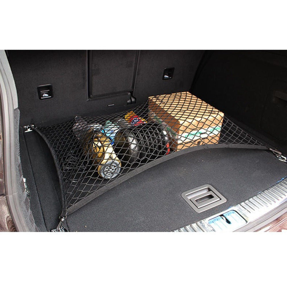Trunk Net Bag with Hooks Back Seat Organizer for JEEP Wrangler