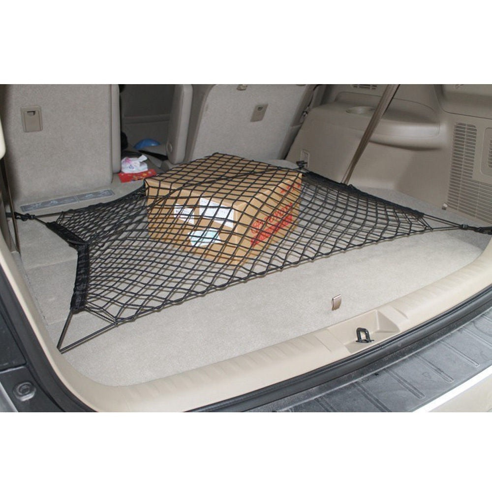 Trunk Net Bag with Hooks Back Seat Organizer for JEEP Wrangler